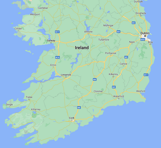 愛爾蘭海運出口 ⛴  (T/T:8~12 週)